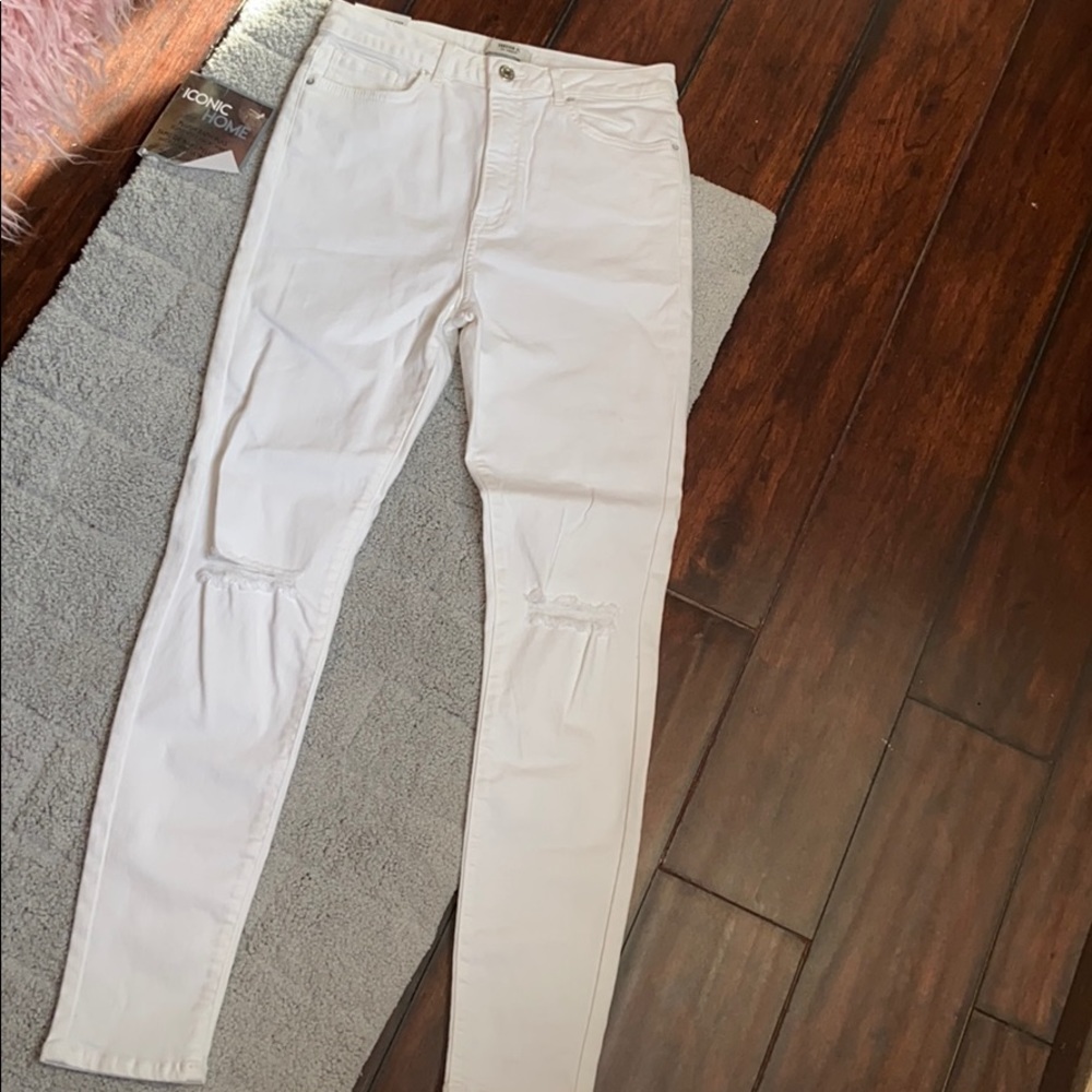 White jeans